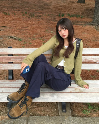 Front unique pocket cargo pants