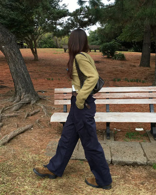 Front unique pocket cargo pants