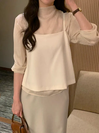 Wrinkle blouse