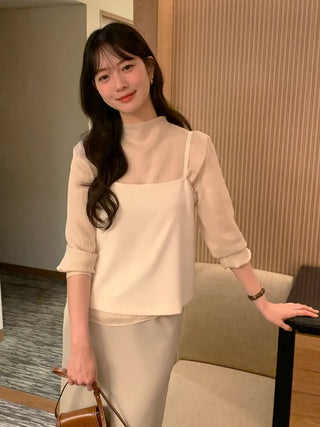 Wrinkle blouse
