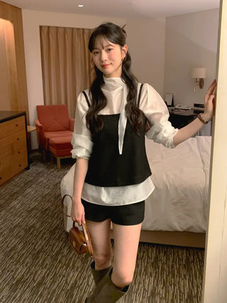 Wrinkle blouse