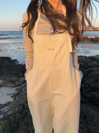 Halter neck overalls