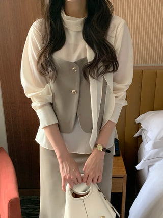 Button bustier