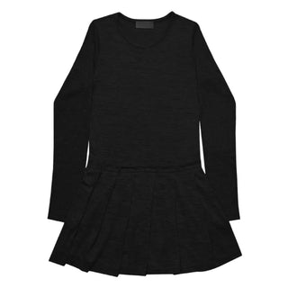 (3 colors) Pleated dress