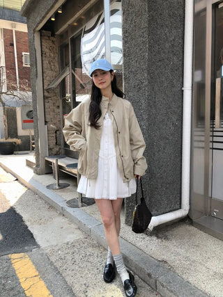 Hidden button blouse