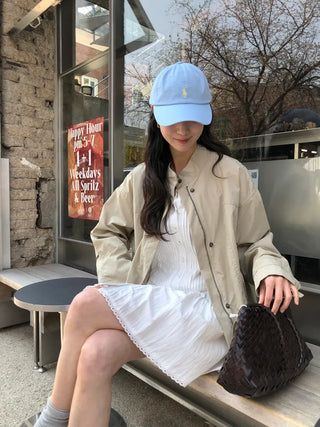 Hidden button blouse