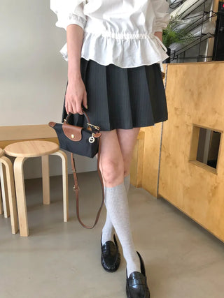 Pleated skirt