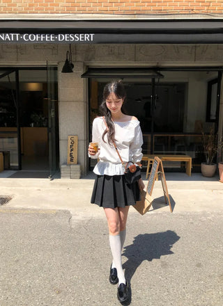 Pleated skirt