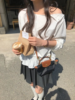 Pleated skirt