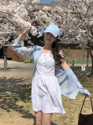Short blouse dress