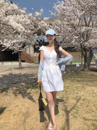 Short blouse dress
