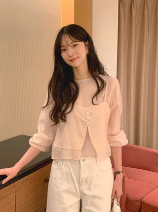 Bustier blouse