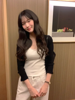 Frill cardigan