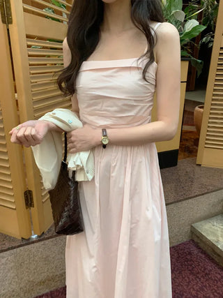 Sleeveless long dress