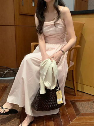 Sleeveless long dress