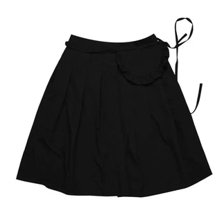 (3 colors) Nylon pouch pocket skirt
