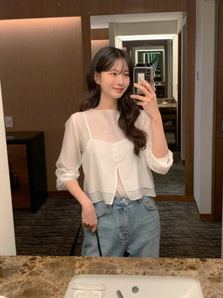 Bustier blouse