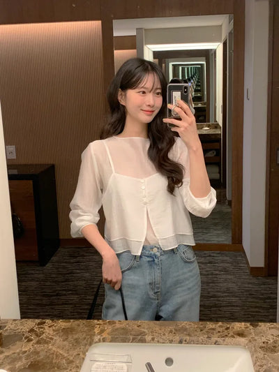Bustier blouse