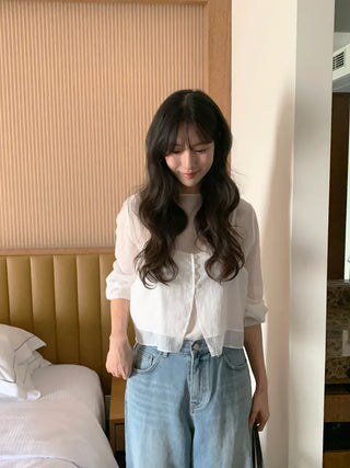 Bustier blouse