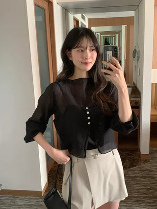Bustier blouse