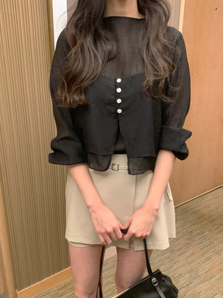 Bustier blouse