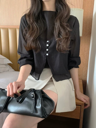 Bustier blouse