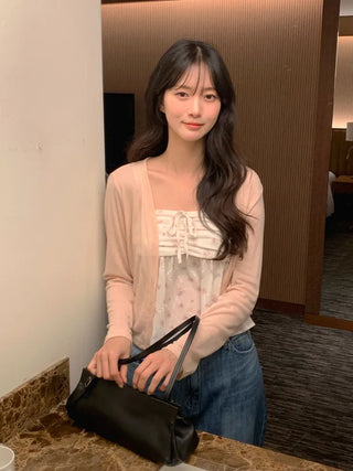 (3 colors) Pleated blouse