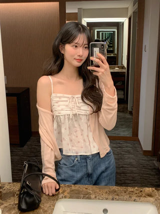 (3 colors) Pleated blouse