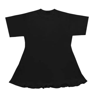 (3 colors) Frill Mini Dress