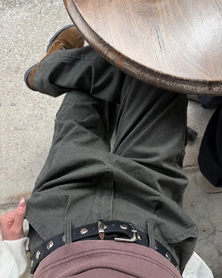 (Unisex) Elastic Waist Cargo Pants