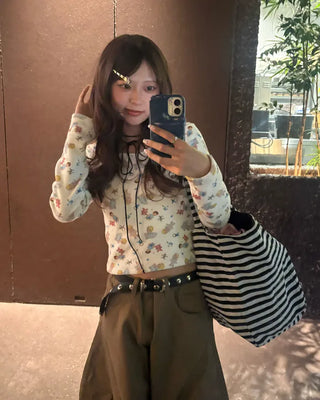 Pattern Reversible Big Tote Bag