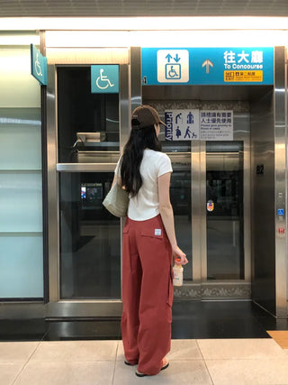 [3 colors] Summer Cargo Pants