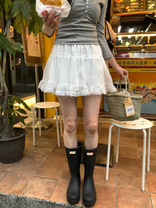 Tiered skirt