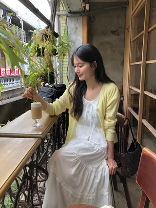 [3 colors] Frill Blouse