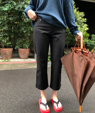 [2 colors] Capri Pants