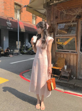 (2 colors) Chiffon Long Dress