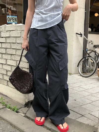 [3 colors] Summer Cargo Pants