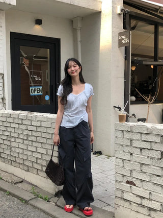 [3 colors] Summer Cargo Pants