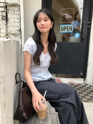 [3 colors] Summer Cargo Pants