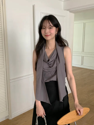 [2 colors] Frill Tiered Long Skirt