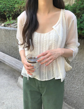 [4 colors] Summer Cardigan