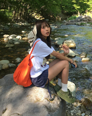 Striped side drawstring shorts