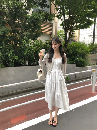 [3 colors] Cleanser Light Basic Cardigan