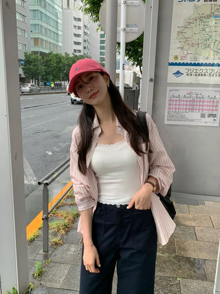 [2 colors] Slim Fit Drape Shirring Off-Shoulder Short Sleeve Cropped Tight Short Sleeve T-Shirt