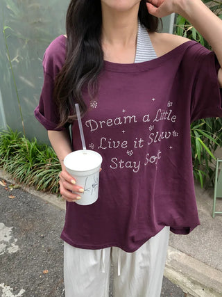 [2 colors] Summer Two-Button Henley Neck