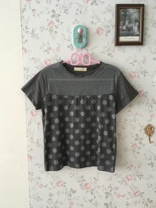[3 colors] Polka Dot Hooded Windbreaker