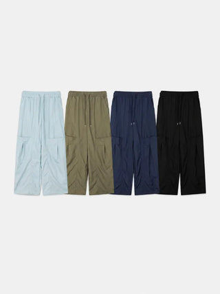 [4 colors] Nylon Pocket Pants