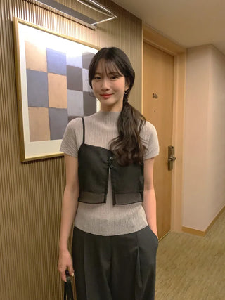 [4 colors] Skin Bustier