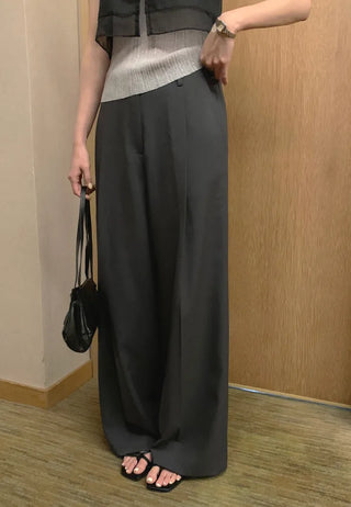 [2 colors] Wide Slacks