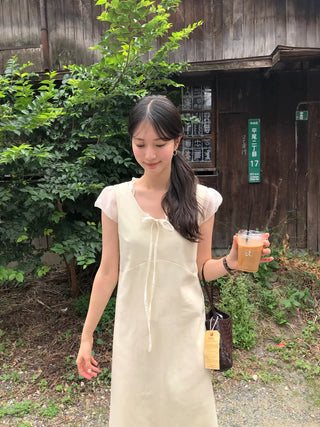 [5 colors] Halter neck sleeveless top